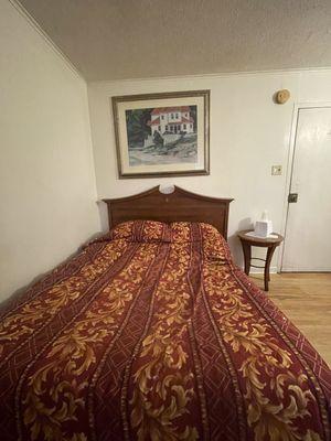 Bed and door