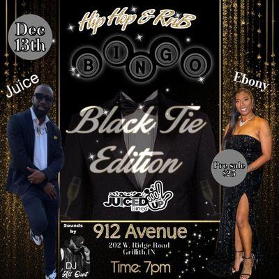 Hip Hop & R & B Bingo