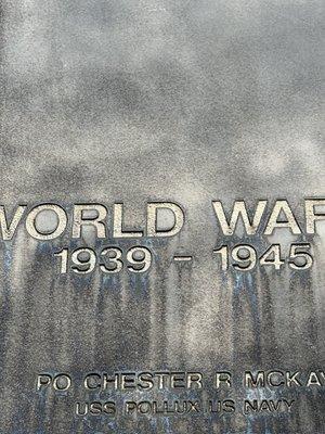 Craig Park War Memorial