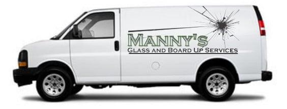 Mannys Glass and Board Up