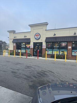 No public restroom, even if you buy gas.