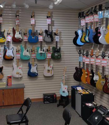 We have a plethora of instruments, equipment, and friendly, knowledgeable staff to help you in every step of your musical journey.