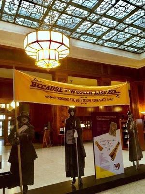 100 anniversary of women winning the right to vote in the USA #RocSuffrage