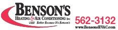 Benson's Heating and Air Conditioning