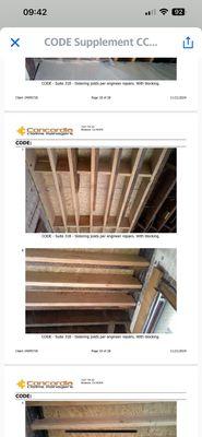 Completed by another architectural/engineering firm for $5,000 vs. Psaledakis' fraudulent $165,000 of useless billings!