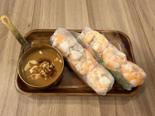 Shrimp and Pork Spring Rolls