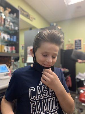 Ladies, he's only 9.