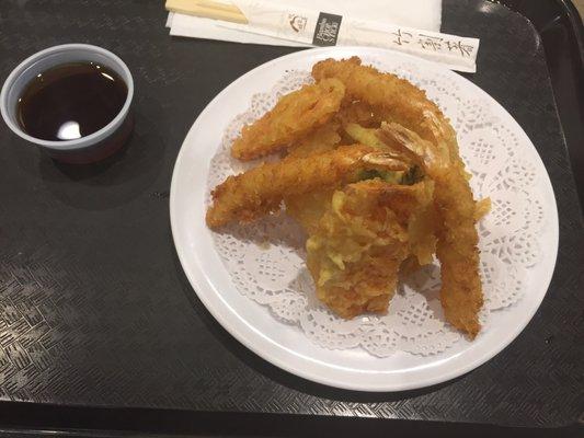 Tempura plate