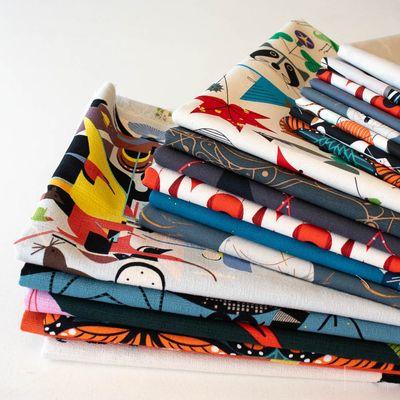 Charley Harper Iconic from Birch Organic Fabrics