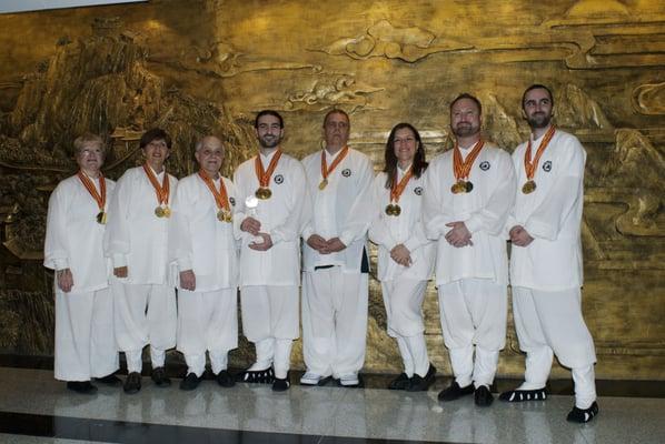 Kaikudo's Wudang Tai Chi Team wins GOLD at International Tournament in China!
