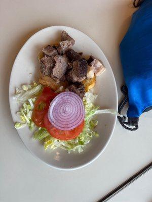 Pot roast sandwiche it was brought out mostly cold. Had it remade.