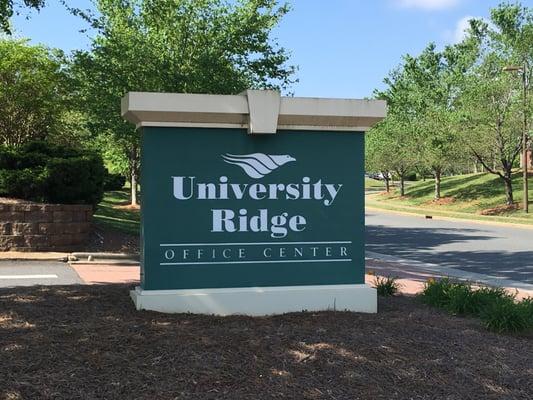 The office is located within the University Ridge Office Center.