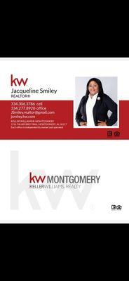 Jacqueline Smiley - Keller Williams Montgomery