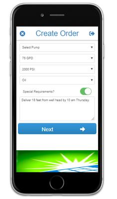 Custom Ordering - Oil and Gas