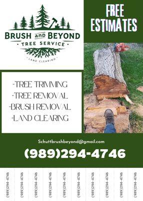Brush and Beyond Tree Service