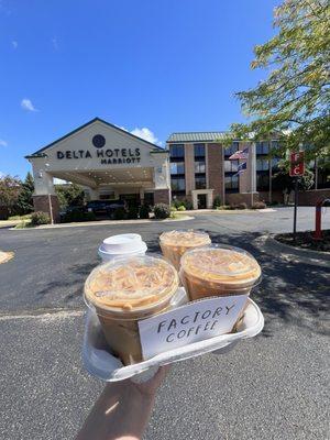 Factory Coffee located in Delta Hotels by Marriot