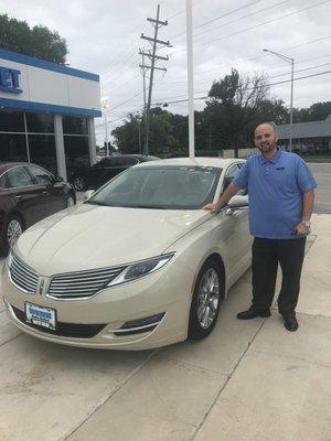 Thanks Sam for getting in my new car!