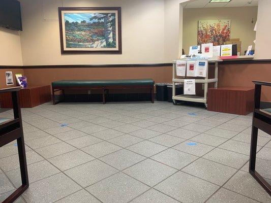 Entrance/check in area