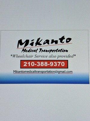 Mikanto Medical Transportation