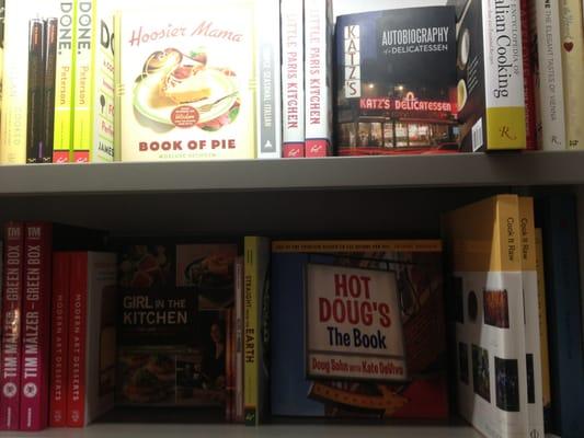 Chicago-interest restaurant section: Hot Doug's, G& the Goat, Hoosier Mama to name a few...