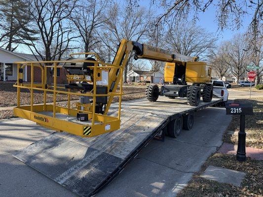 46 foot boom lift rental