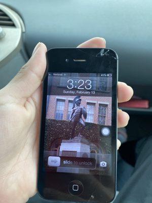 He got my iPhone 4 fix just 40 dollers nice owner and recommend SmartPhone City