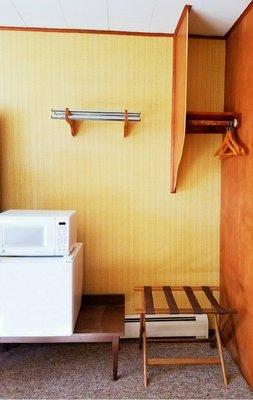 All rooms include micro/fridge and open closet area