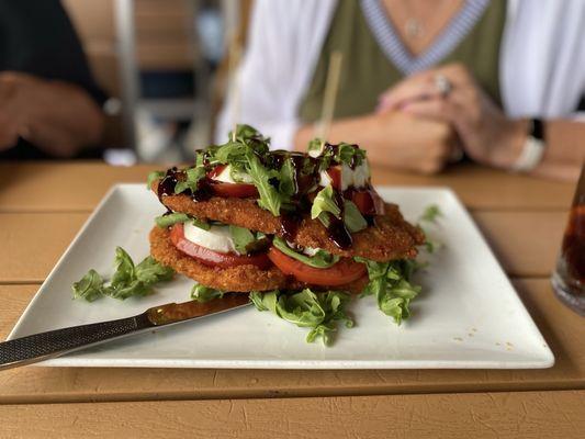 Chicken Milanese Stack