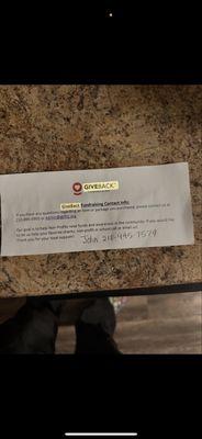 Give Back Fundraising