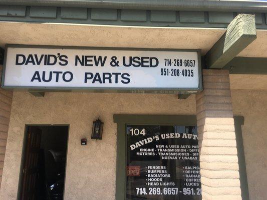 David's Used Auto Parts