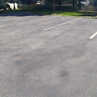 New Parking Lot, Mason Paving & Sealcoating