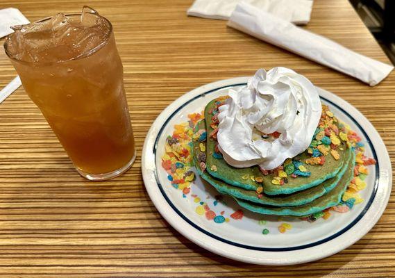 Blue's Dazzleberry Pancakes with Tea & Lemonade