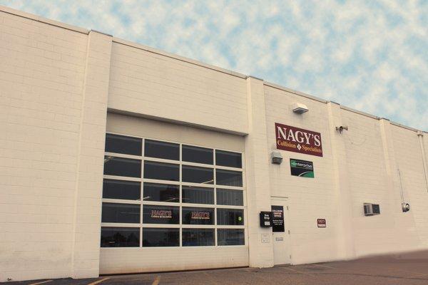 Nagy's Collision Centers at Doug Chevrolet, located on the Green Auto Mile!