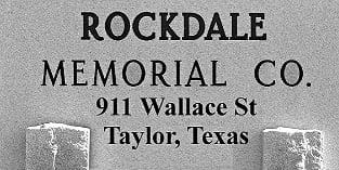 Rockdale Memorial Co