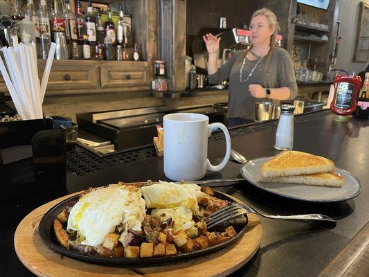 She runs a great cafe and quality is top for a cafe in country it will impress you!  Top Shelf