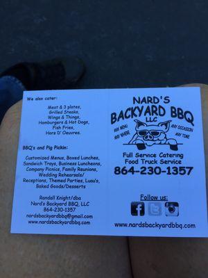 Nard’s Backyard BBQ