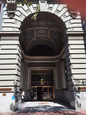 Exterior James Flood Building