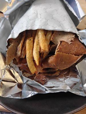 Lamb and beef gyro - full of goodness