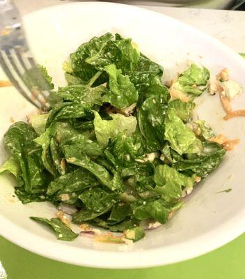 Romaine and Chicken Salad