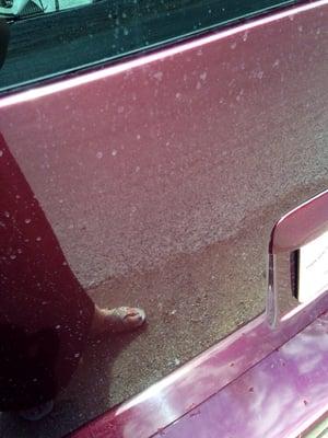 I don't know why I keep wasting $9 on a wash here. The "Spot Free Rinse" is a joke! I'm done.