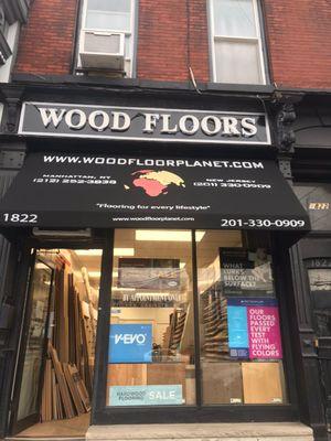 Awning plus LED lettering