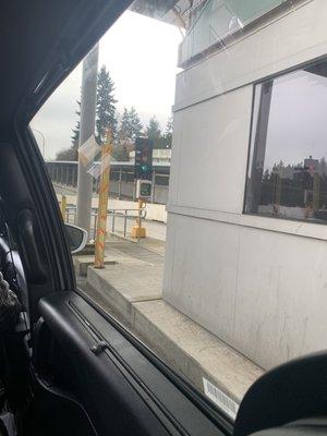 Tacoma Narrows Toll Bridge Plaza