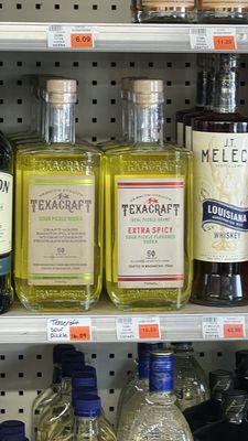 Extra spicy pickle brine vodka??? What in the countryside is going on here?