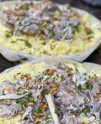 Some pictures from Ramadan Iftar dishes ( Mansaf ) so good , everyone must try it