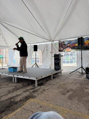 Stage rental McHenry