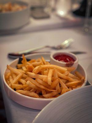 crispy French Fries with Ketchup