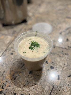 Ordered some clam chowder to take home - really tasty!