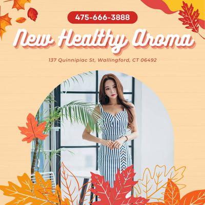 New Healthy Aroma
137 Quinnipiac St, Wallingford, CT 06492
Call us at 475-666-3888