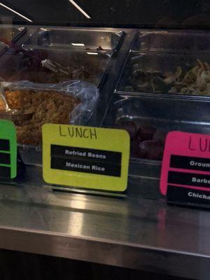 More food. Just no service