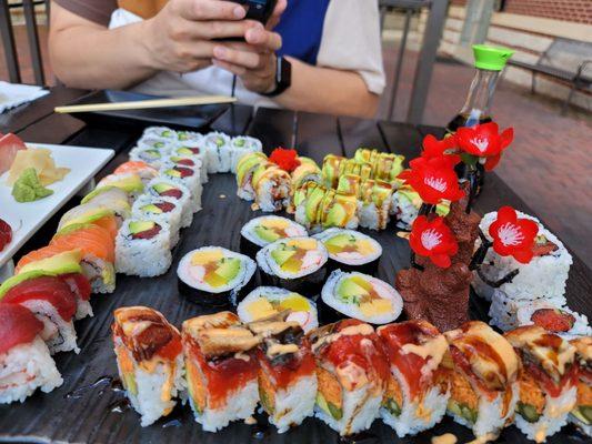 Our amazing spread